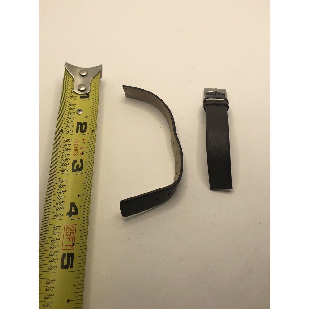 Skagen Watch Parts 2 Piece Leather Band W/Clasp Brown 22mm PY220